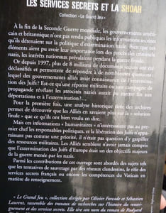 Les Services Secrets et la Shoah.