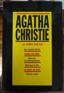 Abc contre Poirot - Cartes sur Table - Meurtre en Mésopotamie - Mort sur le Nil - Le Miroir du Mort - Témoin Muet.