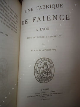 - Nouvelles recherches sur les Editions Lyonnaises du XVIe Siècle (juillet 1840) - Epître à Messieurs les Membres de l'Académie Royale Des Sciences, ...