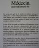 M&eacute;decin, quand reviendras-tu ?. Escande Robert