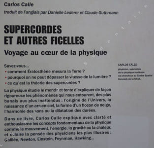 Supercordes et autres Ficelles - Voyage au coeur de la Physique.