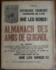 ALMANACH DES AMIS DE GUIGNOL 1922 Ohé Les Gones !. Bazu Thomas - Béraud Henri - Vermorel Jean - Petitjean Jules - Fournier Pierre - Belmont - ...