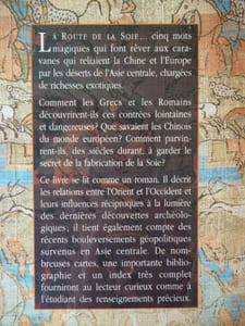 La Route de la soie.