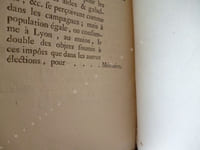 OBSERVATIONS du Bureau Intermédiaire du Département de Lyon Sur l'avis qui lui a été demandé pour l'établissement d'Etats-Provinciaux dans cette généralité.