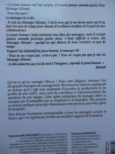 Le manager Minute