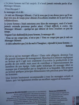 Le manager Minute. Blanchard Kenneth - Johnson Spencer