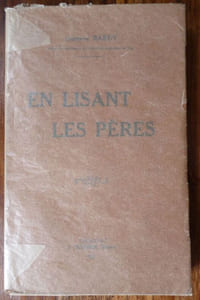 En lisant les pères