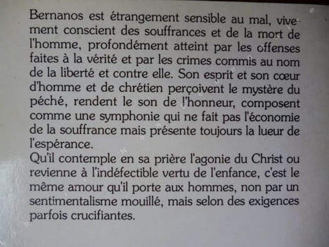 D'esprit et de coeur avec Georges Bernanos.. Rotheval Georges