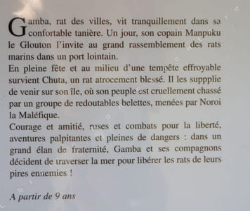 GAMBA et LES RATS AVENTURIERS.