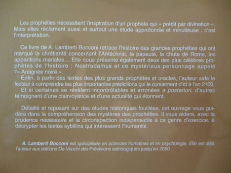 Les Grandes Prophéties du XXIe Siècle - L'Avènement d'une ère nouvelle et les grands évènements à venir jusqu'en 2100.. Bocconi Lamberti
