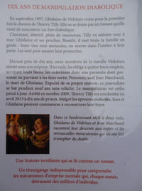 DIABOLIQUE. L'effroyable histoire d'une famille dix ans sous l'emprise d'un manipulateur pervers.