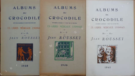 EX-LIBRIS Médicaux Lyonnais - IV : Mon-Ram. Rousset Jean