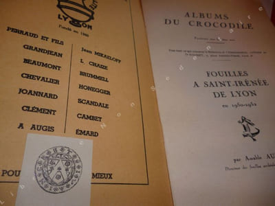Fouilles A Saint-Irénée de Lyon en 1950-1952.
