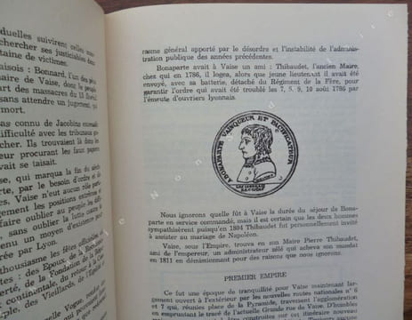 Histoire de la commune de VAISE Faubourg de Lyon.. Guillemain Charles