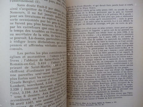 La réforme et les guerres de religion à VIENNE.. Cavard Pierre
