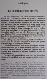 La Spiritualité des Prêtres
