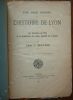 Une page inédite de l'Histoire de Lyon. Les élections de 1822 et la préfecture du Comte Camille de Tournon. . Moulard J.