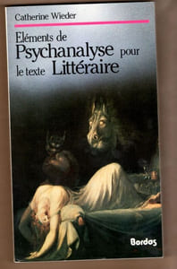 Eléments de Psychanalyse pour le texte littéraire