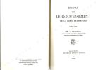 Etienne Turquet et les Origines de LA FABRIQUE LYONNAISE Recherches et documents sur l'Institution de la Manufacture des Etoffes de soie - Notice ...