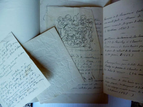 Histoire généalogique de la Maison de Saussaye.. Pean Alonso