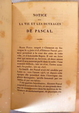 Lettres Provinciales  Tomes I & II. Pascal (Blaise)