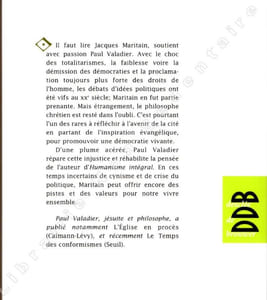 Maritain à contre-temps. Pour une démocratie vivante.