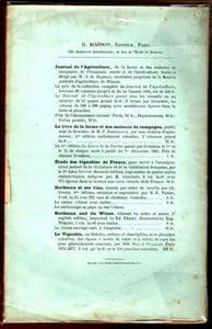 Emploi du sulfure de carbone contre le Phylloxera.