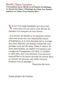 Berill, Clara, Lucrèce..
