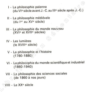 La philosophie du monde Nouveau XVIe et XVIIe Siècles.