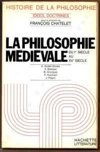 La philosophie Médiévale Du Ier Siècle au XVe Siècle. 