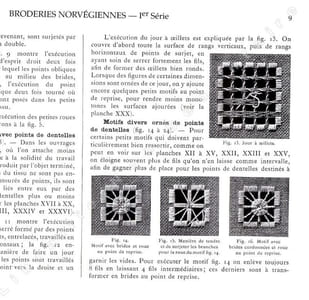 Broderies Norvégiennes. Ière et IIème Série