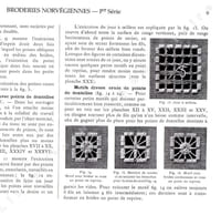 Broderies Norvégiennes. Ière et IIème Série