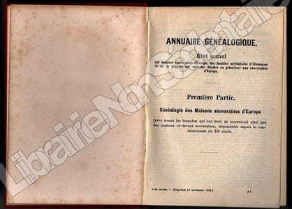 Almanach De Gotha1909