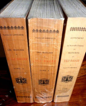 LES MASURES DE L'ILE-BARBE, Supplément à la nouvelle édition Oeuvres diverses de Claude Le Laboureur ancien Prévost de cette Abbaye comprenant :Le ...