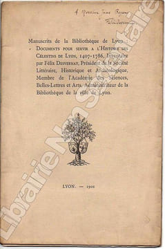 Les Origines de l'Imprimerie à Montpellier : Description d'une plaquette inconnue, imprimée dans cette ville en 1501; Dernière pérégrination de ...