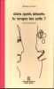Dans quels d&eacute;serts tu range ta soif ?( trois ensembles). Joanniez S&eacute;bastien