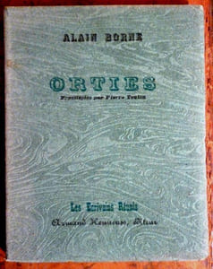 ORTIES - Frontispice par Pierre Toulon.