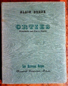 ORTIES - Frontispice par Pierre Toulon.. Borne (Alain)