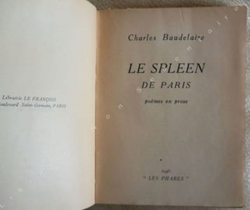 Le Spleen De Paris  - Poèmes en prose