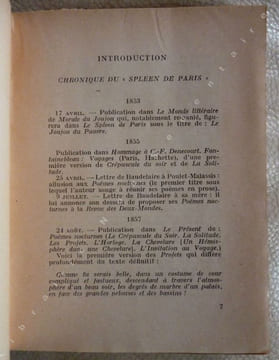Le Spleen De Paris - Poèmes en prose. Baudelaire Charles