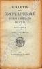 Bulletin de La Société Littéraire Historique et Archéologique DE LYON année 1905 ( Complète ). Galle Léon - Beyssac Jean - Sallès A. - Buche - ...