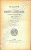Bulletin de La Société Littéraire Historique et Archéologique de LYON1909 ( Année complète ) . De boissieu Henri De - Sallès Antoine - De Combe Louis ...