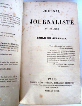 Journal d'Un Journaliste au secret - L'Empire devant le Scrutin - Rouge ou blanc - Le Louvre Depuis son Origine Jusqu'à Louis Napoléon- Correspondance ...