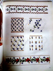 Motifs sur Porcelaine. Peindre et dessiner