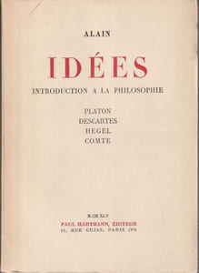 IdéesIntroduction à la philosophiePlatonDescartes, ComteDescartesHegelComte