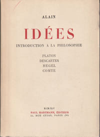 IdéesIntroduction à la philosophiePlatonDescartes, ComteDescartesHegelComte