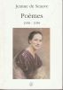 Poèmes . 1952-19571958-19591960-1962. De Seauve Jeanne