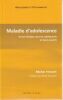 MALADIE D'ADOLESCENCE   Travail clinique avec les adolescents et lesurs parents. Vincent Michel