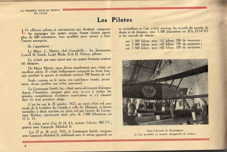 LE PREMIER TOUR DU MONDE EN AVION ET QUELQUES AUTRES PERFORMANCES REMARQUABLES. GARGOYLE MOBILOIL