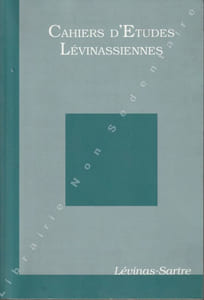 Cahier d'Etudes Lévinassiennes - Lévinas-Sartre